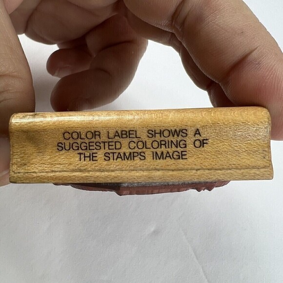 1992 Vintage Rubber Stamp: Comotion Loving Cats Holding Tails #569 Animal - Picture 3 of 7